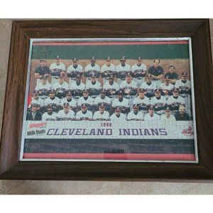 1988 Cleveland Indians Badeball Picture Puzzle Pro